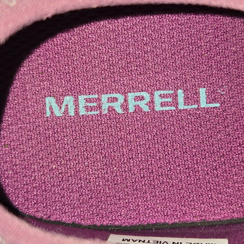 Merrell Hydro H20 Water Hiking Shoes Big Girls Size 4 Berry Pink Purple MK165683